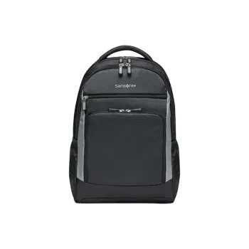 SAMSONITE Fabric Backpack Medium Size Men's Black