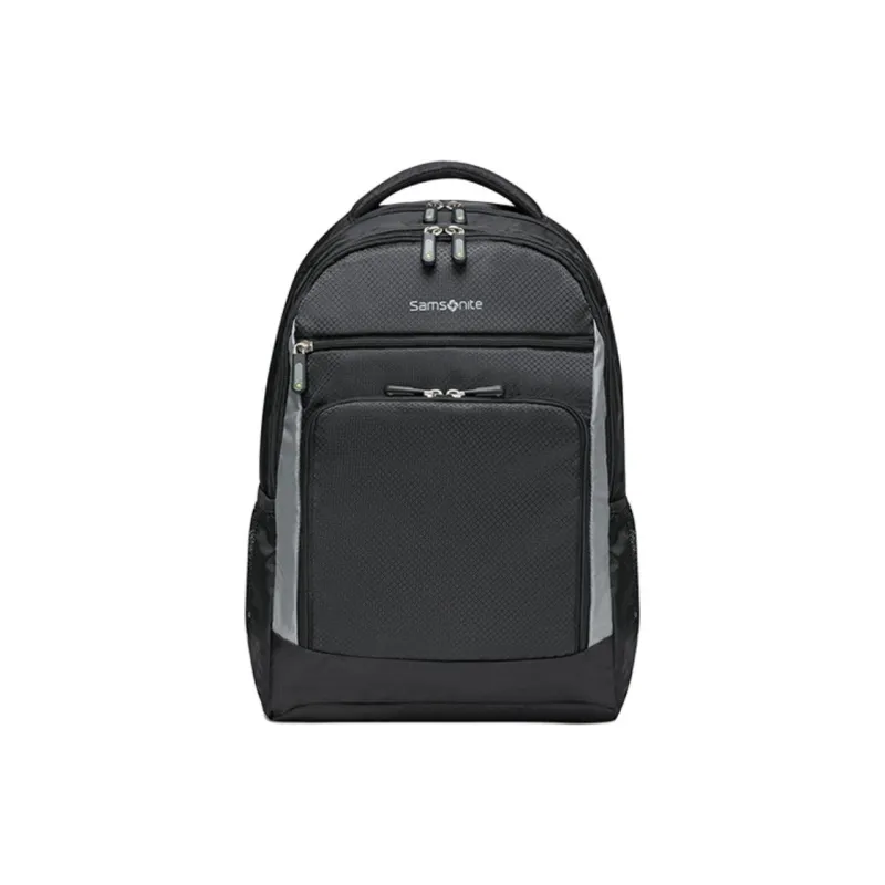 SAMSONITE Fabric Backpack Medium Size Men's Black-0