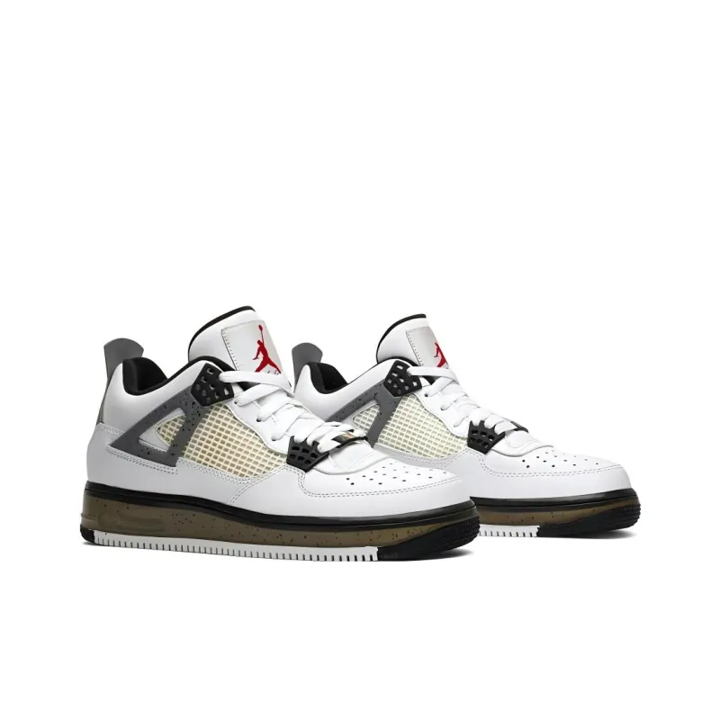 Jordan Ajf 4 White Cement-2