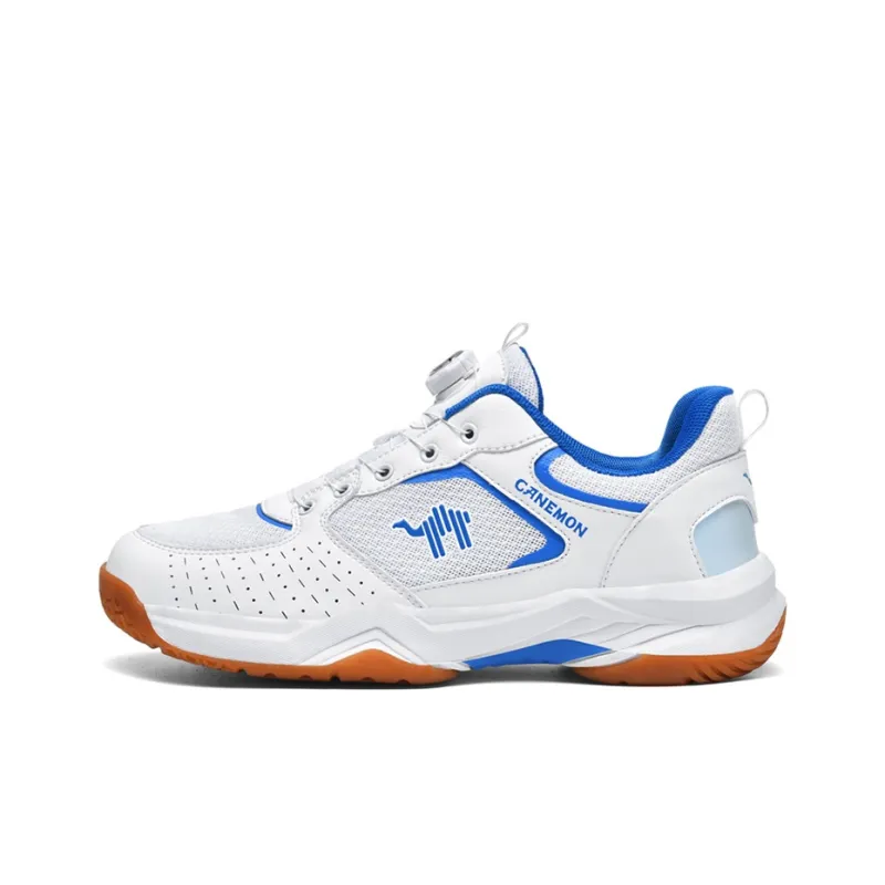 Pilot the camel Badminton Shoes Unisex Low Top White/Gray/Blue/Red-6