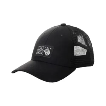 MOUNTAIN HARDWEAR Recycled Polyester Baseball Caps Men's Black