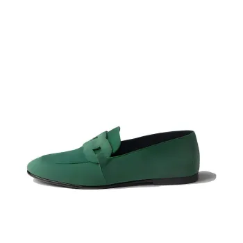 HERMES Honest Loafers Women's Green