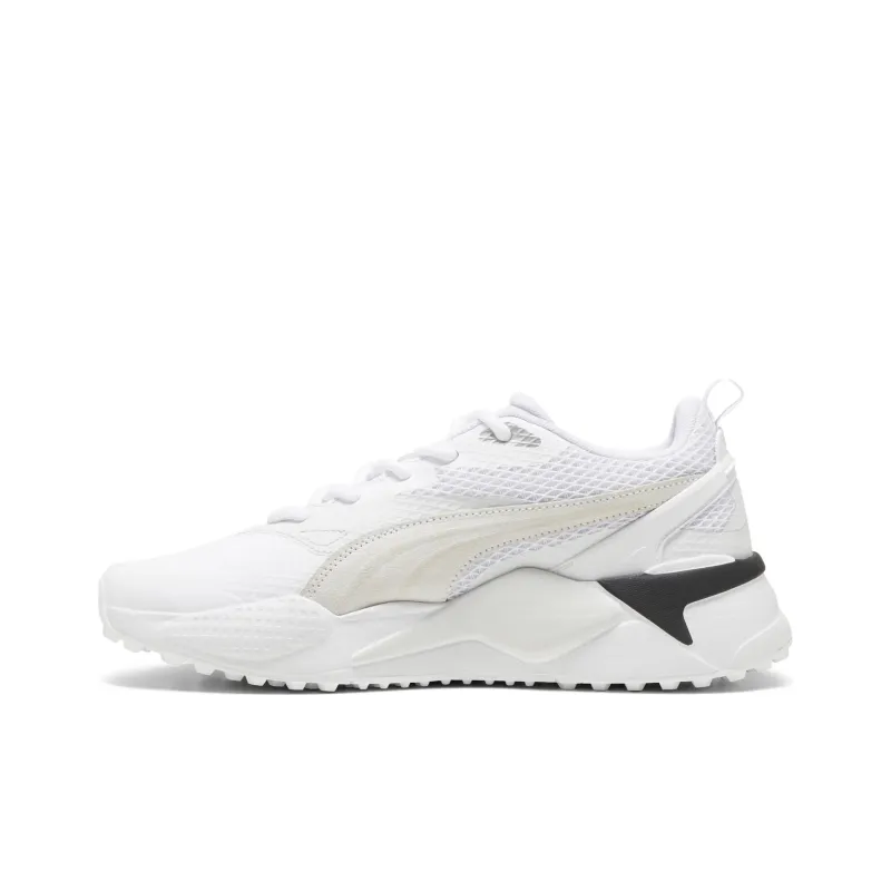 PUMA GS X Efekt Anti Slip Wear Resistant Low Top Golf Shoes Men's White-0