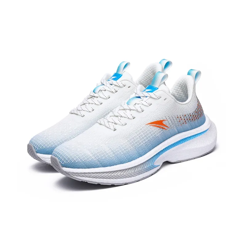 Kinglake Low Top Running Shoes Unisex White Peacock-2