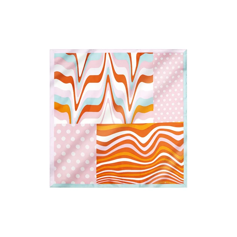 MARJAKURKI Silk Scarves Women's-2
