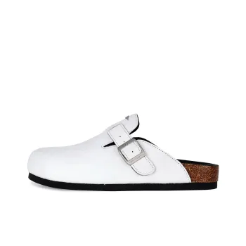 TERRA INCOGNITA Cork Sole Fuzzy Quiet Wrap toe Slippers Unisex