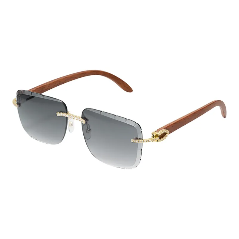 ICEGIANT 925 Sterling Silver Irregular Shape Sunglasses Unisex-8