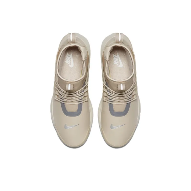 Nike Air Presto Shock Absorbers With Slip Resistant Features Mid Top Casual Shoes Women's Beige-2