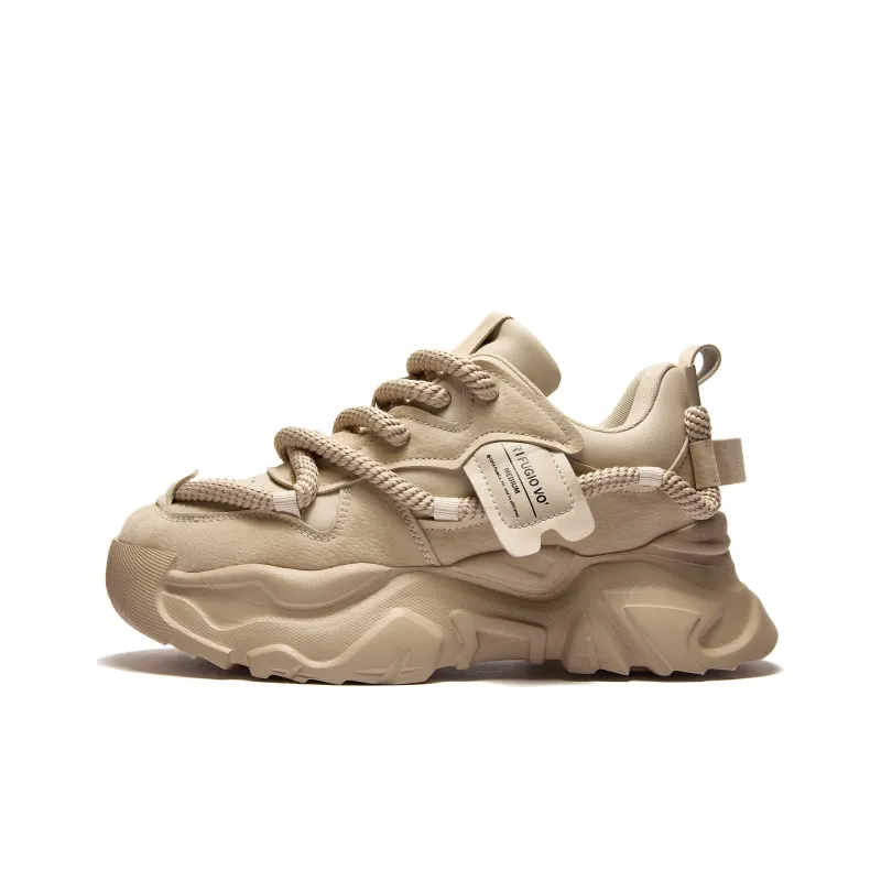 RIFUGIO VO' Shock Absorbers With Slip Resistant And Abrasion Resistant Properties Low Top Chunky Sneakers Unisex-24