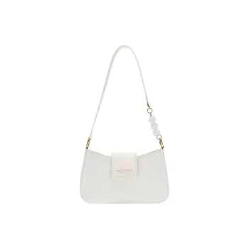 SEM/R PU Shoulder Bag Women's White