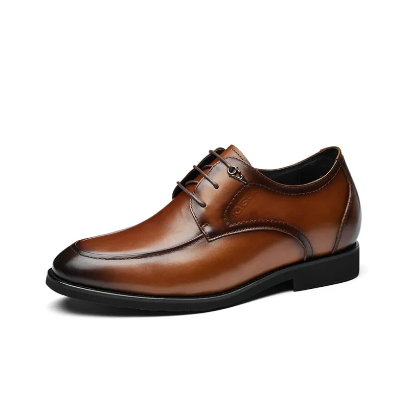 KAISER Dress Shoes Men Low Top Brown/Black-9