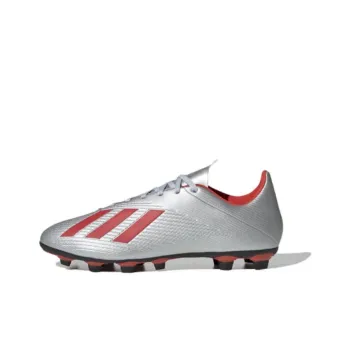 Adidas X 19.4 Anti Slip Wear Resistant Soccer Shoes Men's Silver