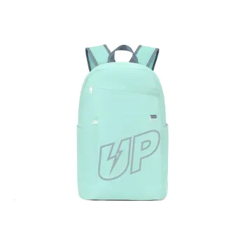 TURN UP Polyester Backpack Regular Unisex Light Blue
