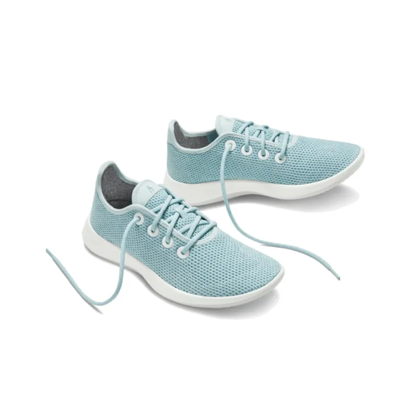 Allbirds Tree Runner Breathable Lightweight Low-Top Sports Casual Shoes Women's Light Mint-3