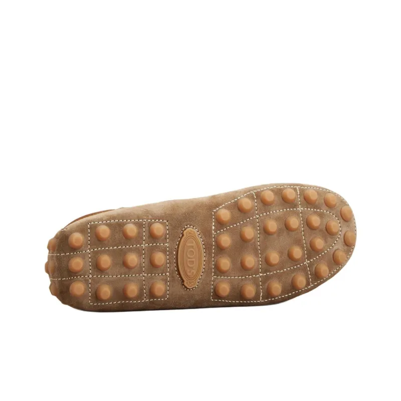 TOD'S Gommino Beanie Shoes Men's Umber-4