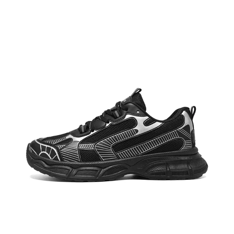 Locke Slip Resistant Breathable Low Top Chunky Sneakers Unisex-4