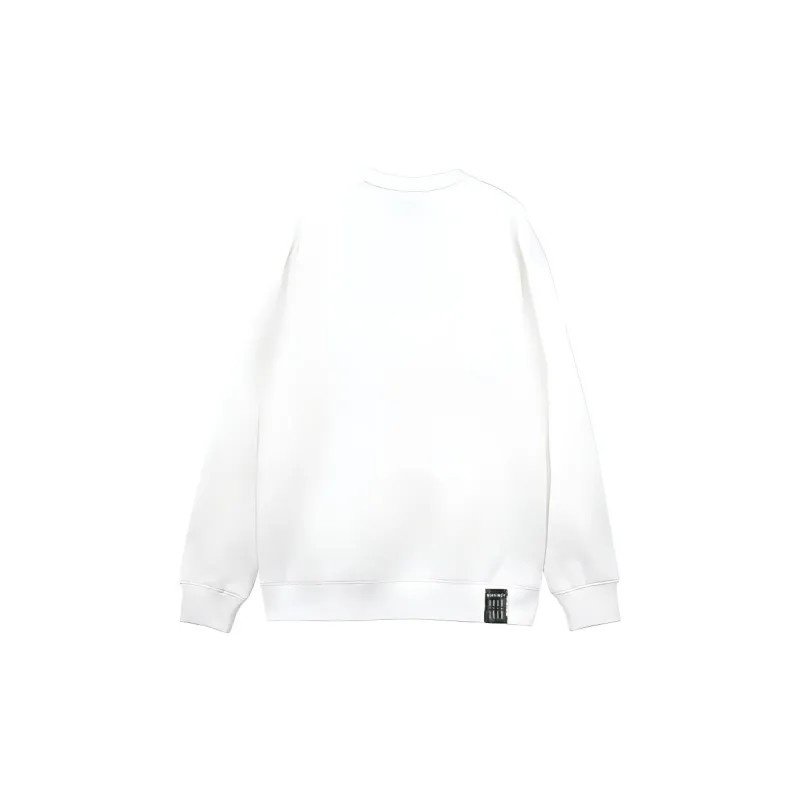 NORVINCY Trendy Without Hood Pullover Fleece Lined Raglan Sleeve Sweatshirt Unisex-3