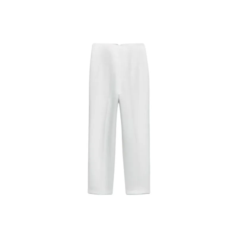 ZARA Suit Trouser Women's White-1