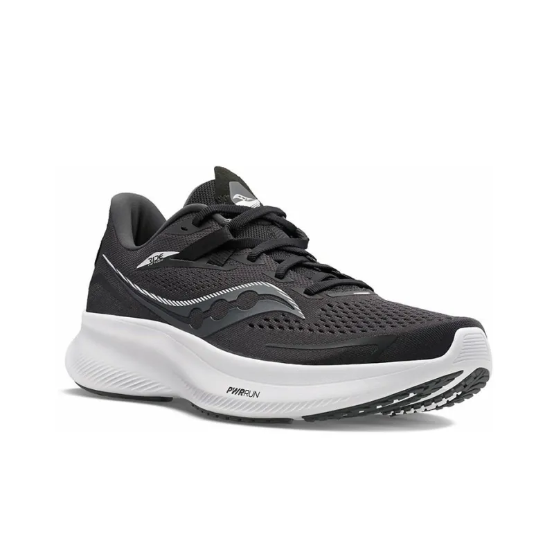 Saucony Guide 15 Cushioning Anti-Slip And Wear-Resistant Low-Top Running Shoes Men's Black Loose Fit-2