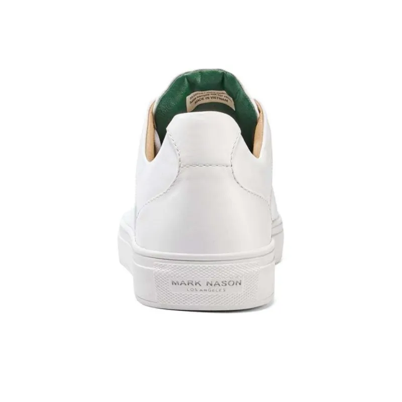 Skechers Razor Nash Low Top Skateboard Shoes Men's White-3