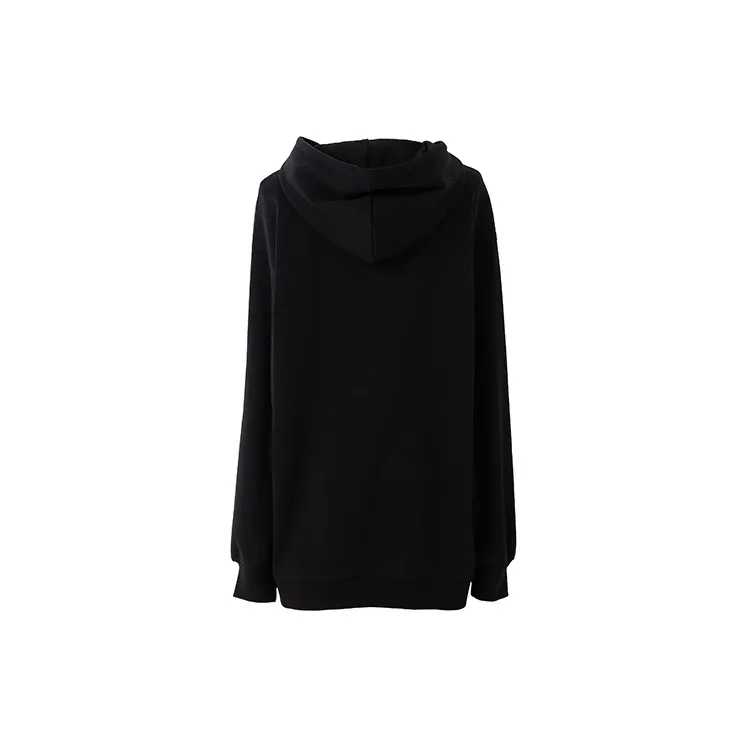 SOON FLOWER Sweatshirt Spring Fall Women's Black-1