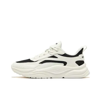 Erke Chance Encounter 2.0 Non slip Lightweight Low Top Casual Shoes Men's White Black