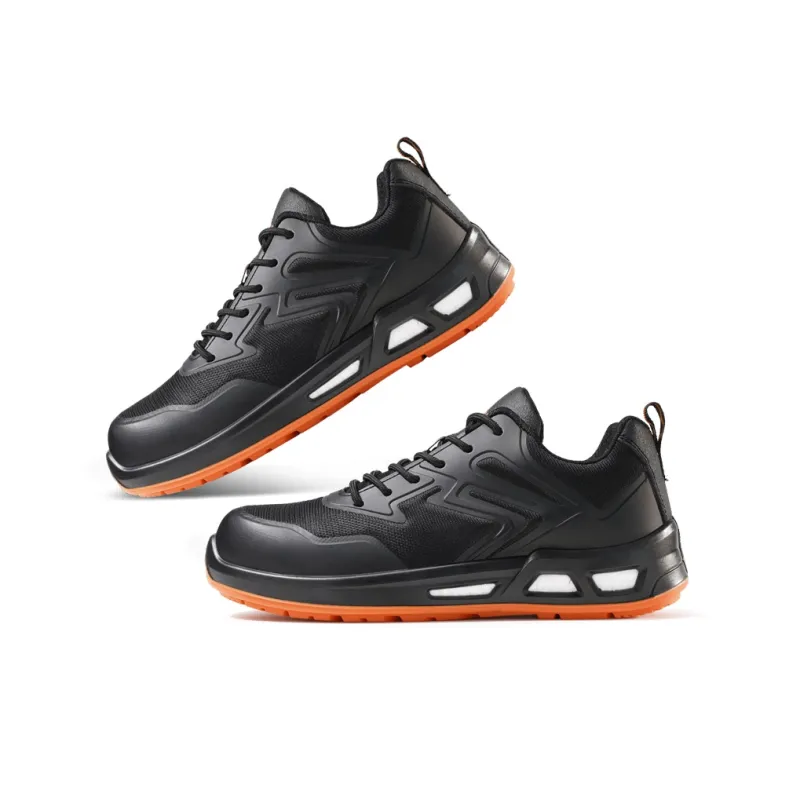 Wolf Detective Wear Resistant Impact Resistant Outdoor Shoes Men's Black-2