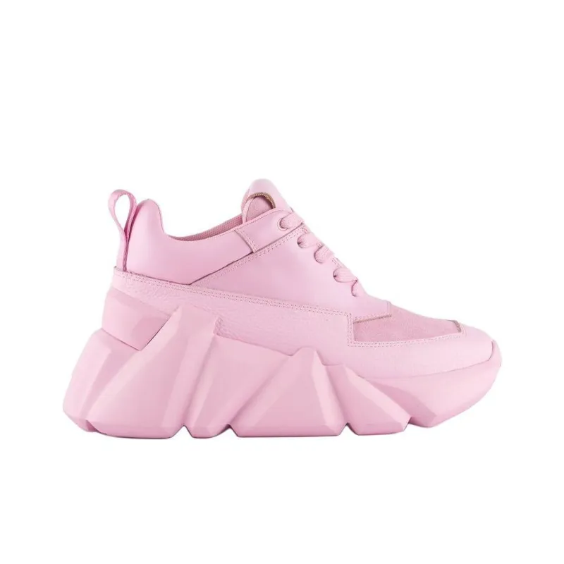 UNITED NUDE Space Kick Ma Mid-Top Casual Shoes Women's Pink-1