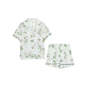Red Beans At Home Pajama Set Women's Ivy