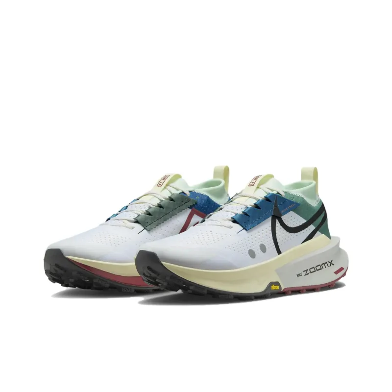 Nike ZoomX Zegama 2 White Bicoastal Court Blue Black-2