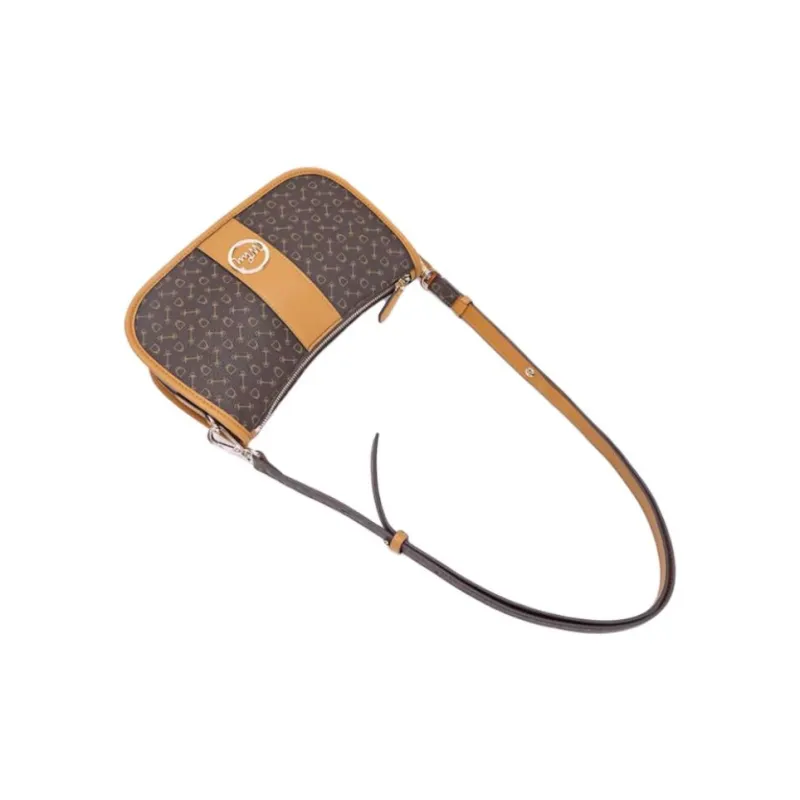 Why Artificial Leather Crossbody Bag, Shoulder Bag Medium Size Women's Coffee & Camel-4