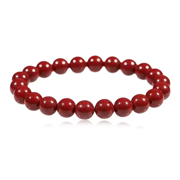 D.K.X Imitation Cinnabar Bracelets Unisex-1