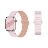 Silicone Strap-Pink & Rose Gray