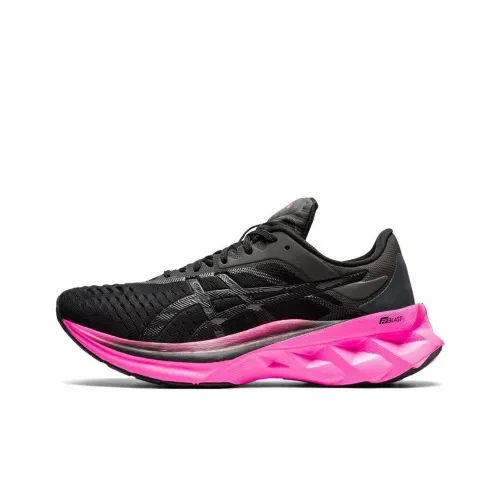 Asics Women's Novablast 'Black Pink Glo'