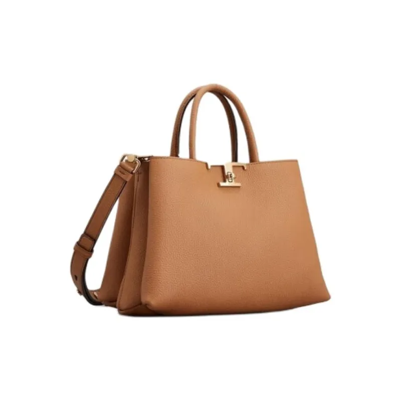 TOD'S Timeless Leather Handbag, Shoulder Bag, Crossbody Bag Small Size Women's Brown-1
