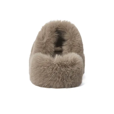 DAPHNE Slide Slippers Women's Apricot/White/Gray-18