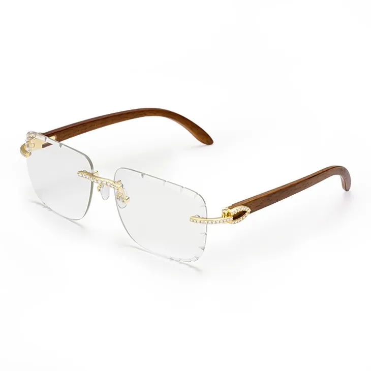 ICEGIANT 925 Sterling Silver Irregular Shape Sunglasses Unisex-16