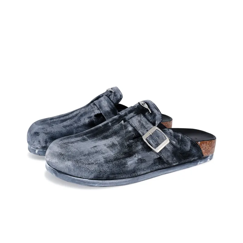 TERRA INCOGNITA Cork Sole Quiet Wrap toe Slippers Unisex-13