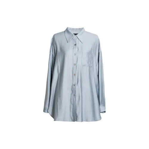 ROEYSHOUSE Shirts Women's Gray Blue