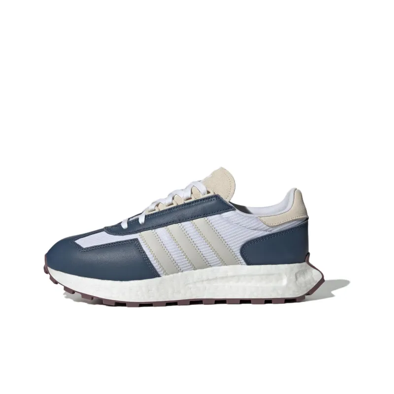 Adidas Originals Retropy E5 Anti Slip Wear Resistant Low Top Casual Shoes Unisex Blue White-0