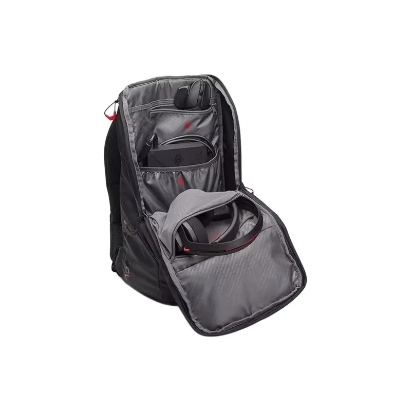 HP HUIPU Polyester With PU Backpack Men's Black-3