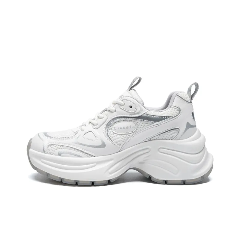 ZHR Moonlit Shadow Abrasion Resistant Breathable Low Top Chunky Sneakers Women's-6