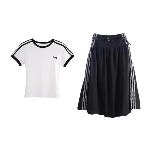 JOSR Two Piece Skirt Sets Women's