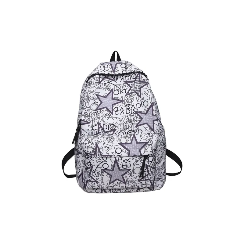 GEERDUN Nylon Backpack Unisex Black Gray/Black Green/Black Blue/Black Yellow/White/Khaki-8