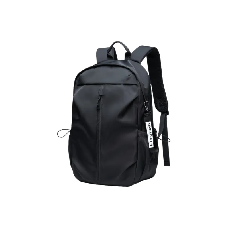 PULUWIRR Oxford Short Business Trip Stylish Lightweight Men's Briefcase Regular Unisex Black Gray-0