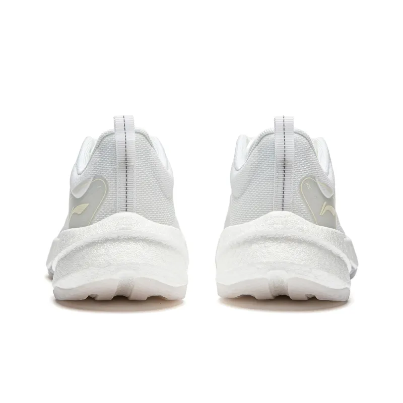 LiNing Super Light 21 Cushioning Anti-Slip Wear-Resistant Breathability Low-Top Running Shoes Women's Standard White-5