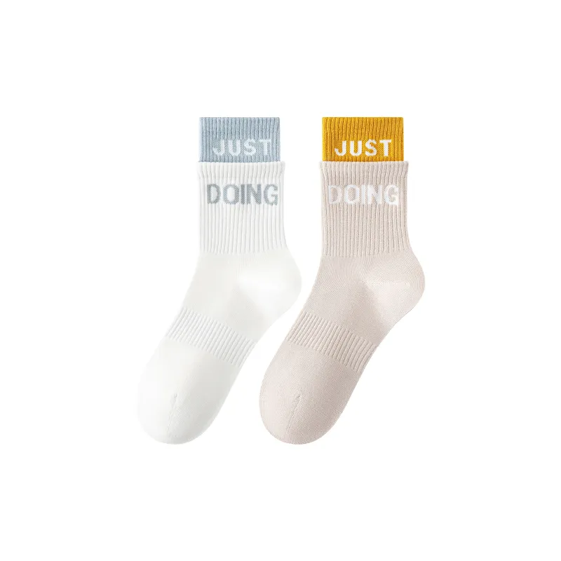 XXLLG Mid Calf Socks Women's 2 Pack-6