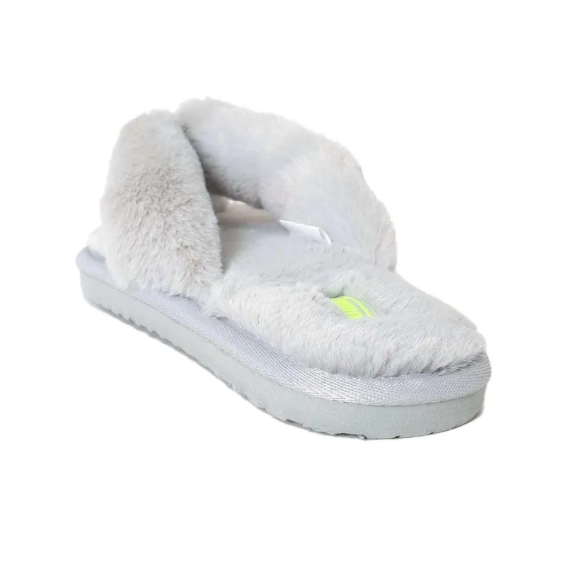 PUMA FRAF FRIP BX Abrasion Resistant Slip Resistant Flip Flops Women's Gray-2