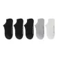 Men's Subtle Texture Mesh (3 Black+1 Gray+1 White)