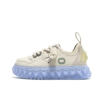 OETZI Ice Man Oz Low Top Athletic Shoes Skateboard Shoes Women's Light Gray